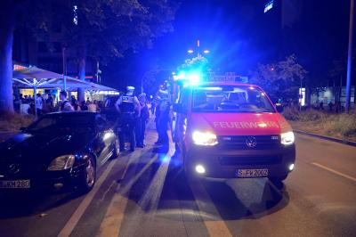 Kuechenbrand im Restaurant Sausalitos in der Theodor-Heuss-Strasse in Stuttgart